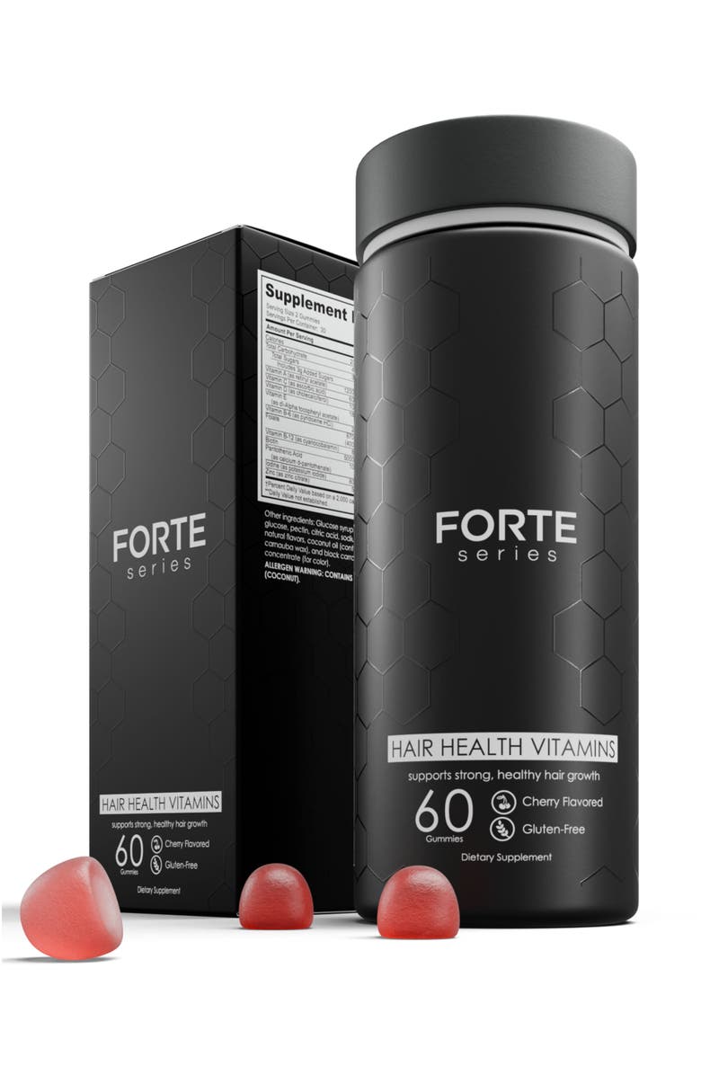 Forte Series Hair Health Vitamins, Alternate, color, NO COLOR