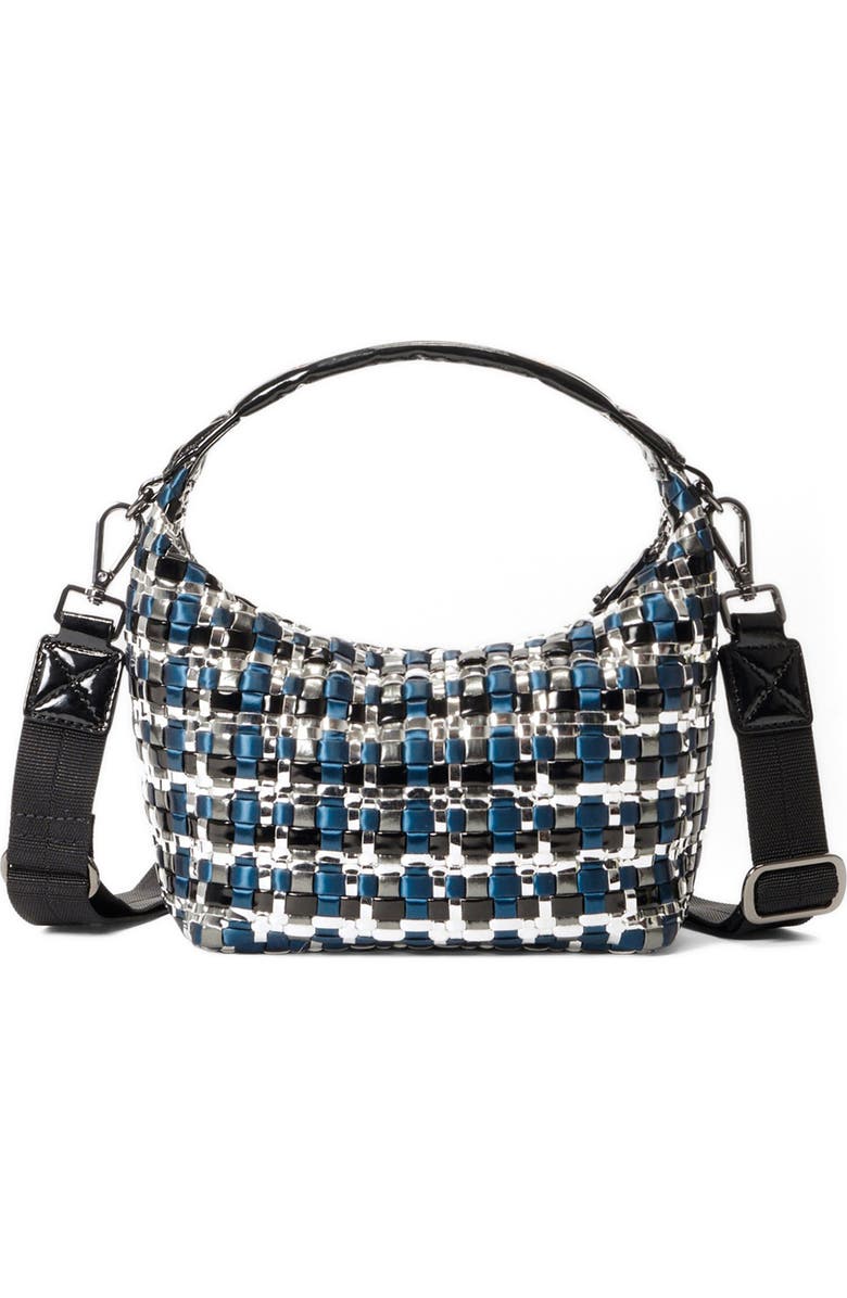 MZ Wallace Mini Woven Nylon Hobo, Alternate, color,