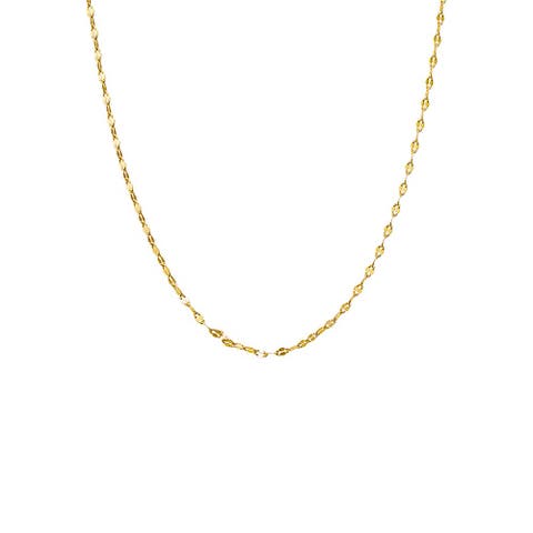 Shiny Baby Mariner Chain Necklace