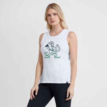 売れ筋商品|||ファナティクス カットソー トップス レディース Women's White Notre Dame Fighting Irish Activate Slub Tank Top White FANATICS Women's Fanatics White Notre Dame Fighting Irish