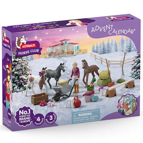 Horse Club, Holiday Foal Magic Advent Calendar 2025, Mini Toy Figurines