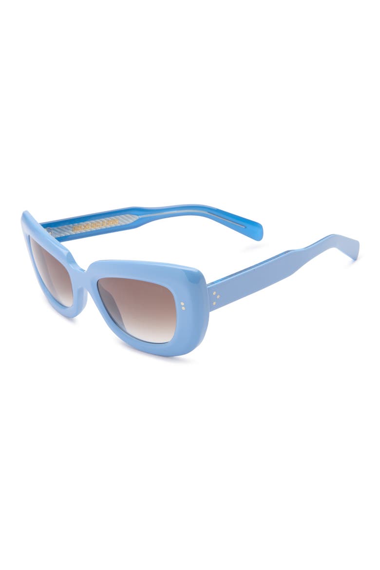 9797 Oversize Cat Eye Sunglasses, Alternate, color, LIGHT BLUE