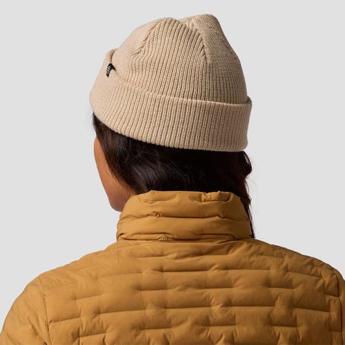 Backcountry Capra Rolled Beanie In Neutral
