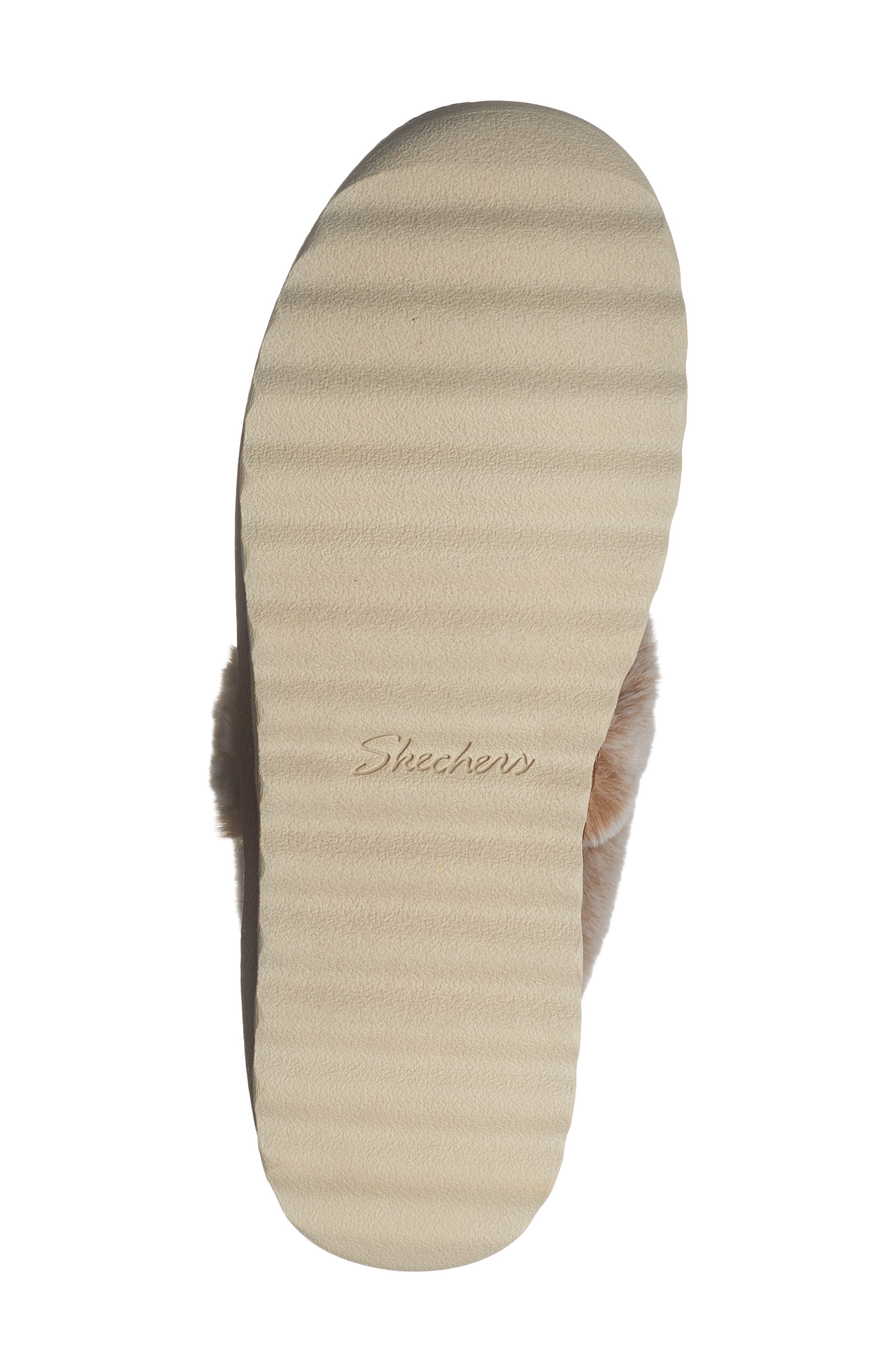 SKECHERS Cozy Up Faux Fur Lined Slipper, Alternate, color, 