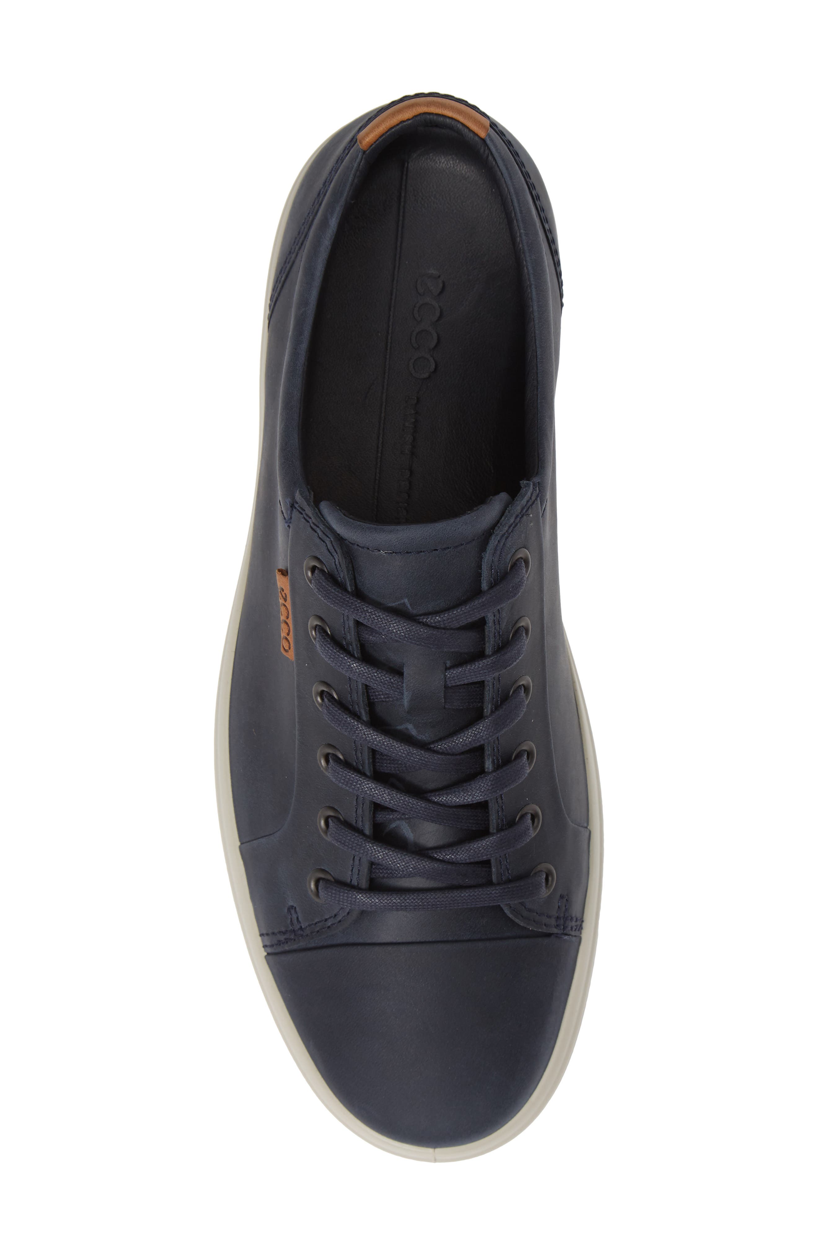 Soft 7 Sneaker, Alternate, color, MARINE BLUE LEATHER