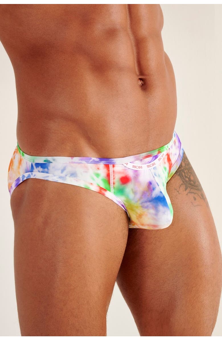HOM WOH Sexy Fun Rainbow Micro Briefs, Alternate, color, Multico Print
