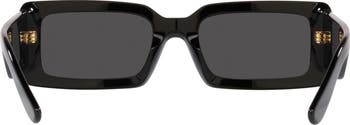 53mm Rectangular Sunglasses