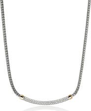John Hardy JH Essentials Pavé Necklace, 2.5mm