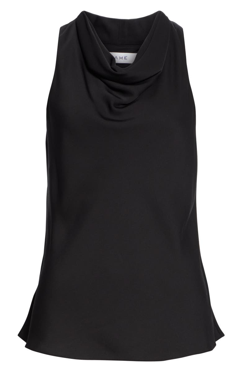 FRAME Cowl Neck Silk Tank, Alternate, color, 