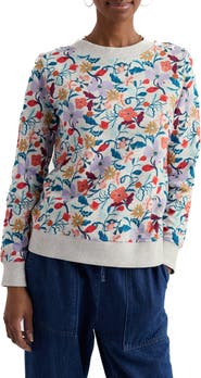 Seasalt Cornwall Bright Wave Organic Cotton Sweatshirt