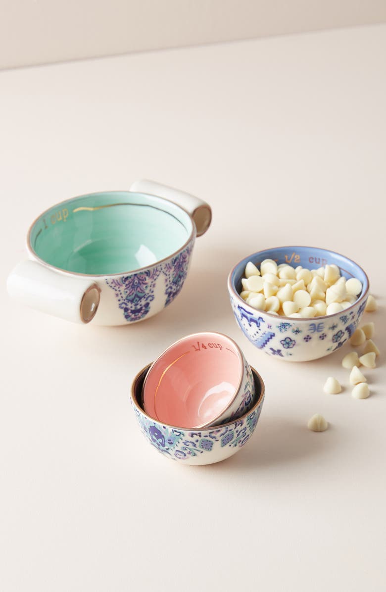 Anthropologie Home Anthropologie Lilia Measuring Cups, Main, color, 