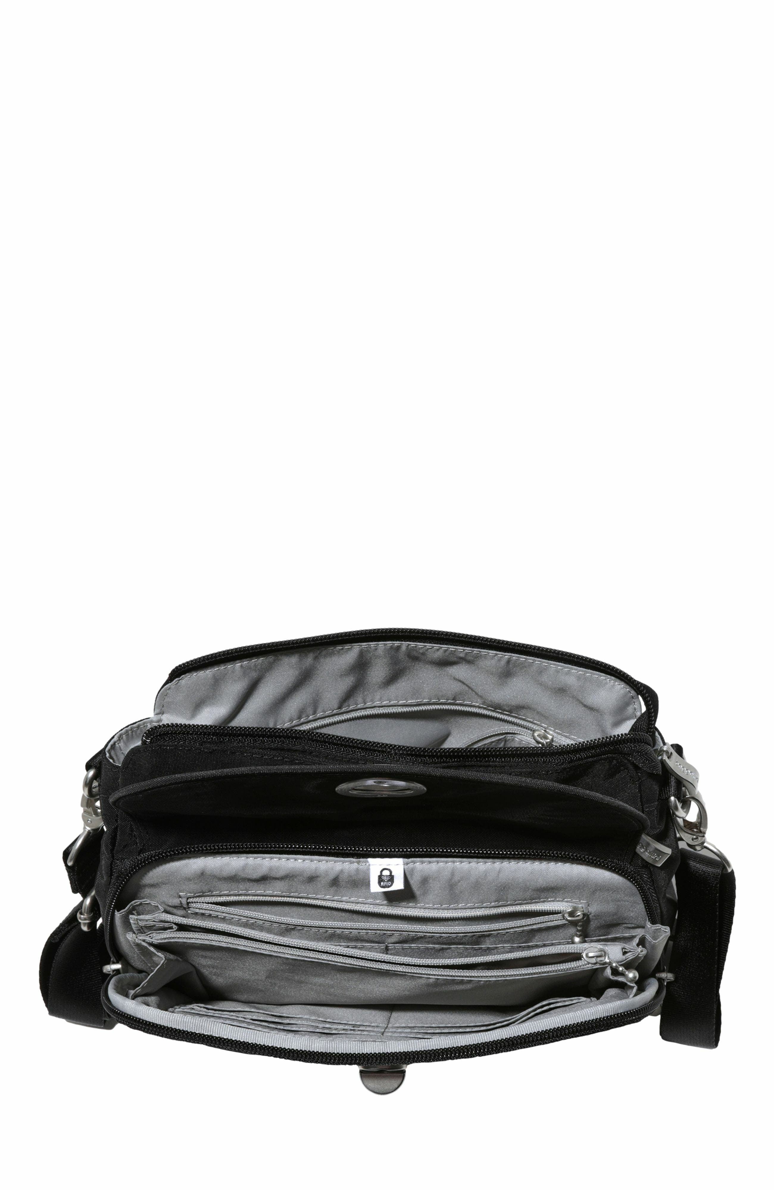 BAGGALLINI Calais Crossbody Bag, Alternate, color, Black