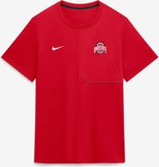 Nike Men's Nike Scarlet Ohio State Buckeyes 2026 Sideline UV Dri-FIT Coaches Shirt