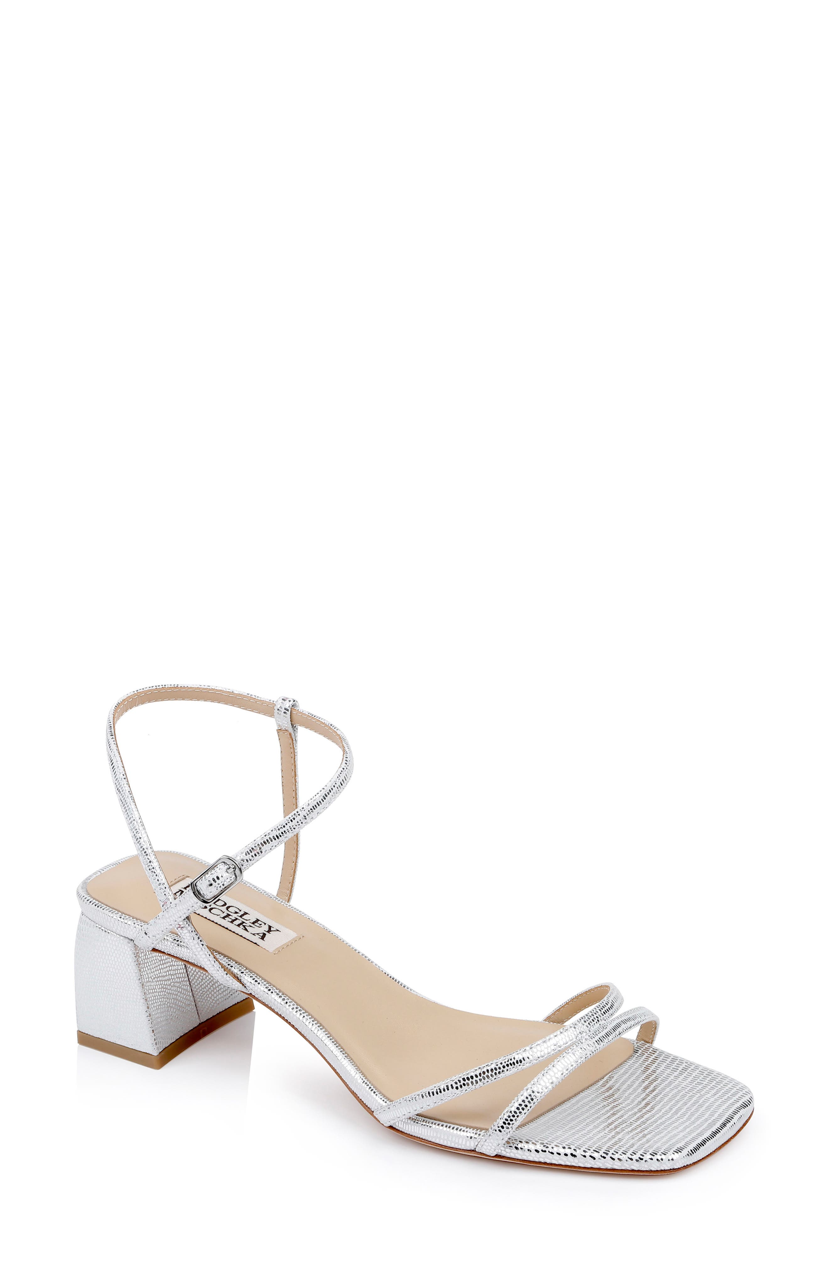 Badgley Mischka Collection Carlota Square Toe Sandal