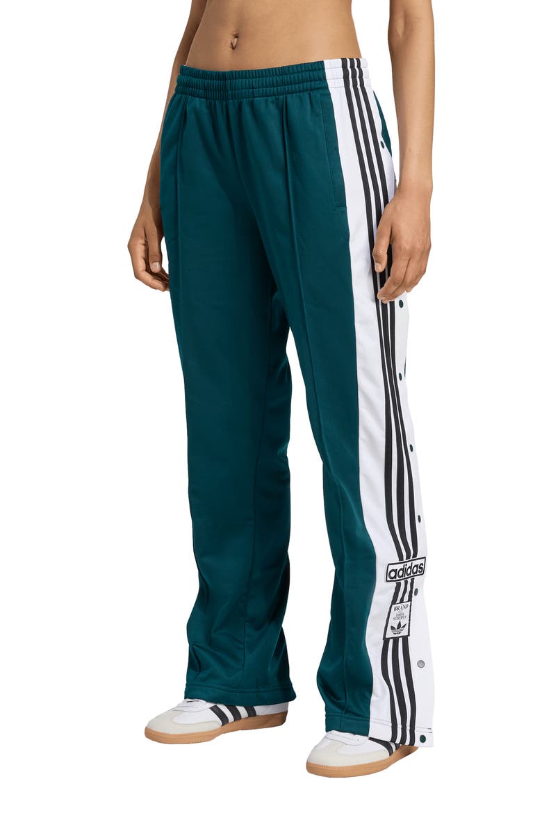 Adibreak Track Pants, Main, color, AURORA IVY/ BLACK