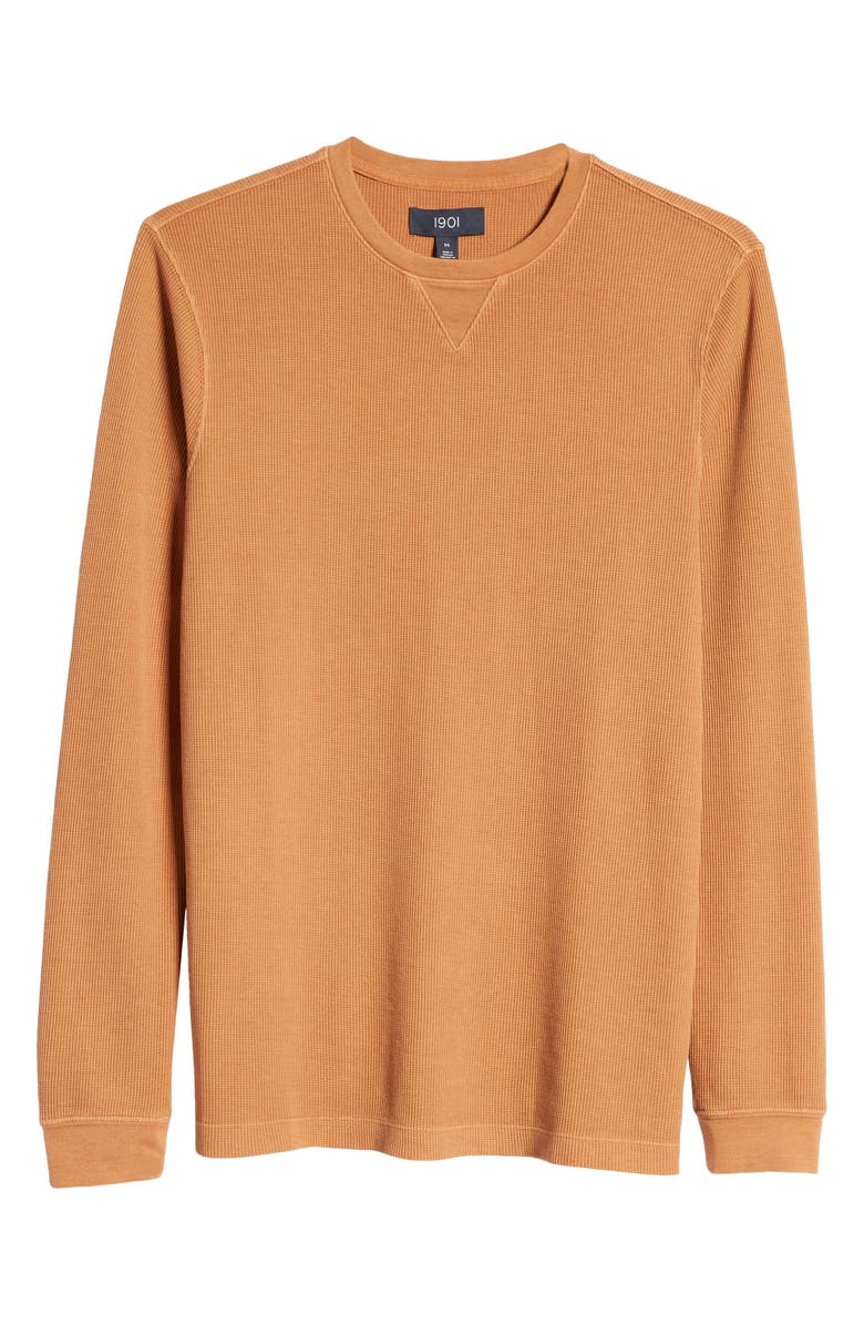 1901 Thermal Crewneck T-Shirt, Alternate, color, 