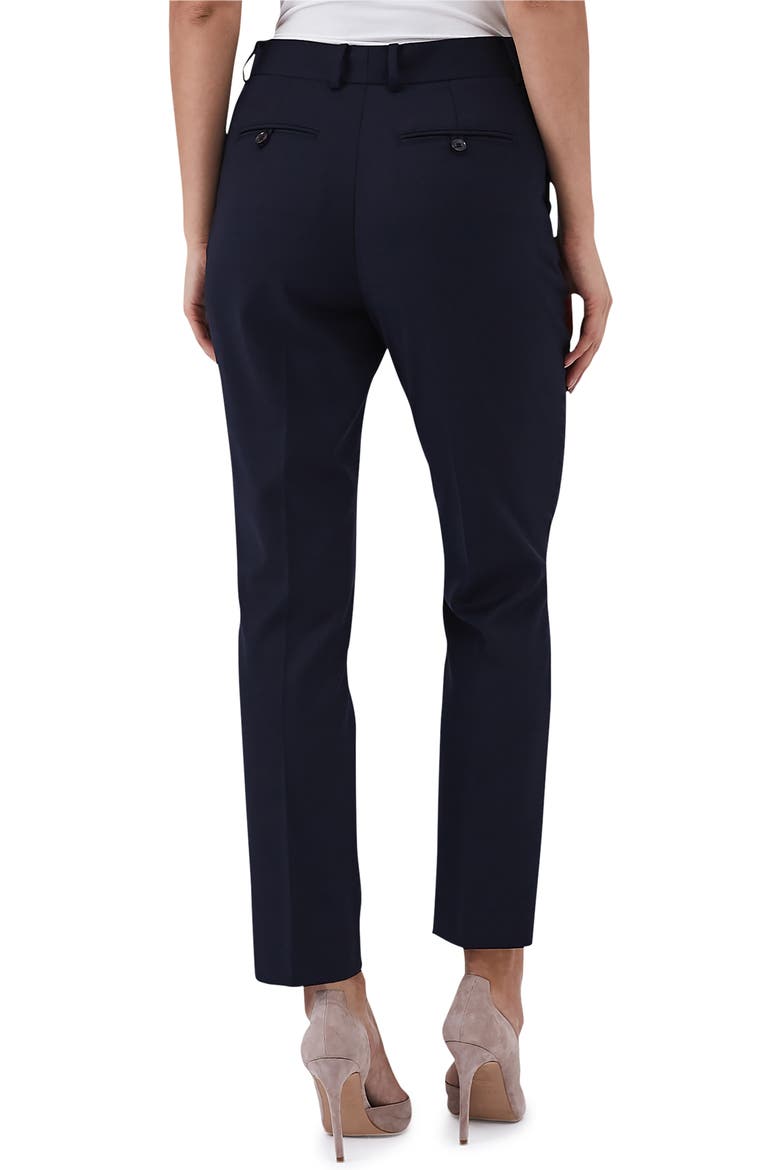 Fenton Stretch Wool Blend Slim Pants, Alternate, color, NAVY