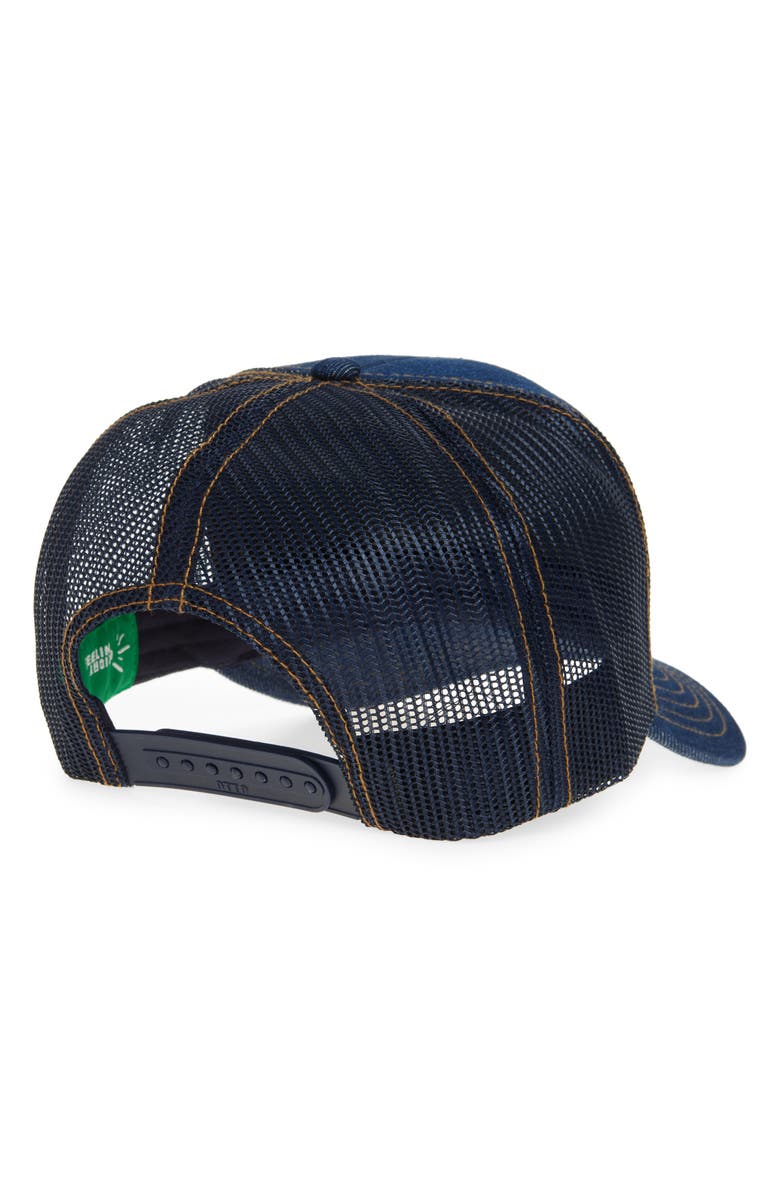 Friday Feelin’ Keep it Country Patch Trucker Hat, Alternate, color, Denim