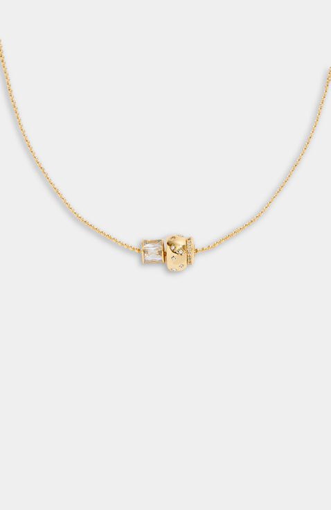 Delicate Rondelle Necklace
