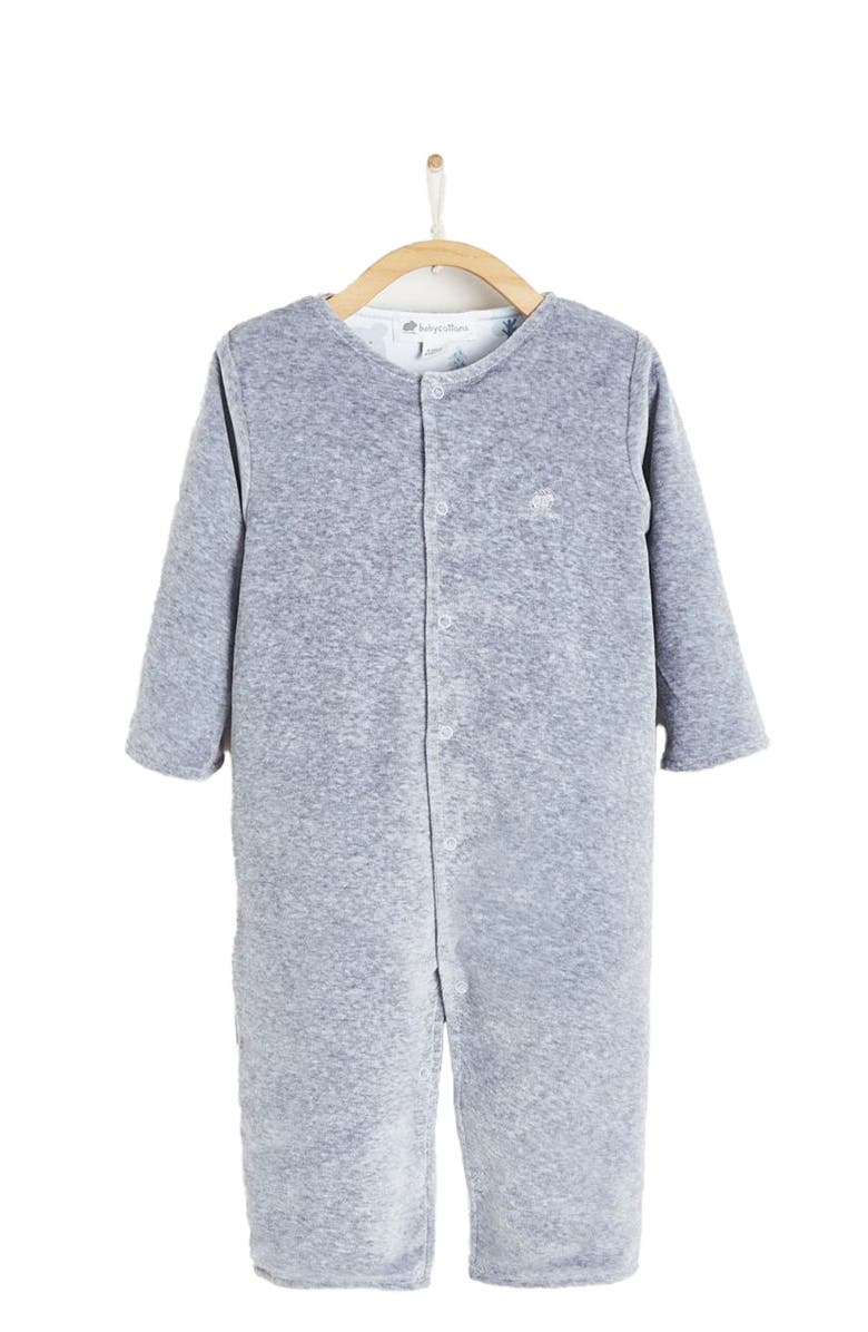 Babycottons Premium Peruvian Pima Cotton Archie Plush Coverall For Infant, Main, color, 