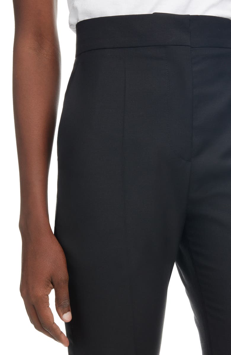 Givenchy High Waist Slim Fit Pants, Alternate, color, 