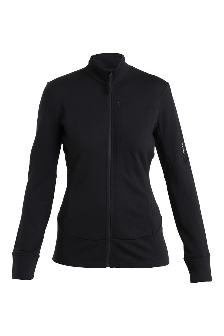 Merino 260 Quantum Zip Jacket, Alternate, color, BLACK