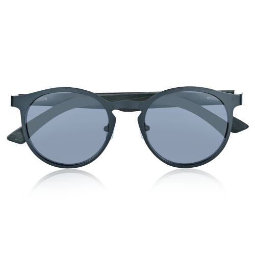 Earth Wood Troon Polarized Sunglasses In Black