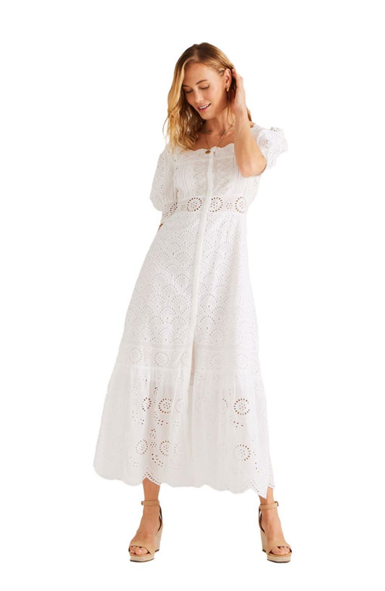 Calypso St. Barth Cosima Dress, Alternate, color, White