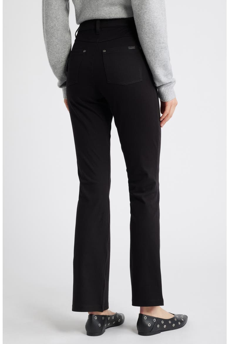 Baby Bootcut Denim Leggings, Alternate, color, BLACK