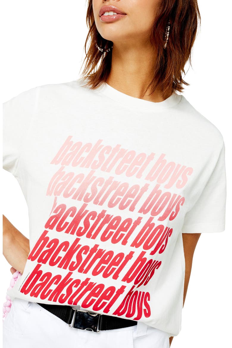 Backstreet Boys Tee, Alternate, color, CREAM MULTI