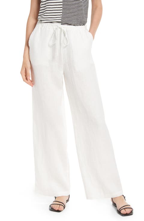 Emmie Drawstring Linen Pants