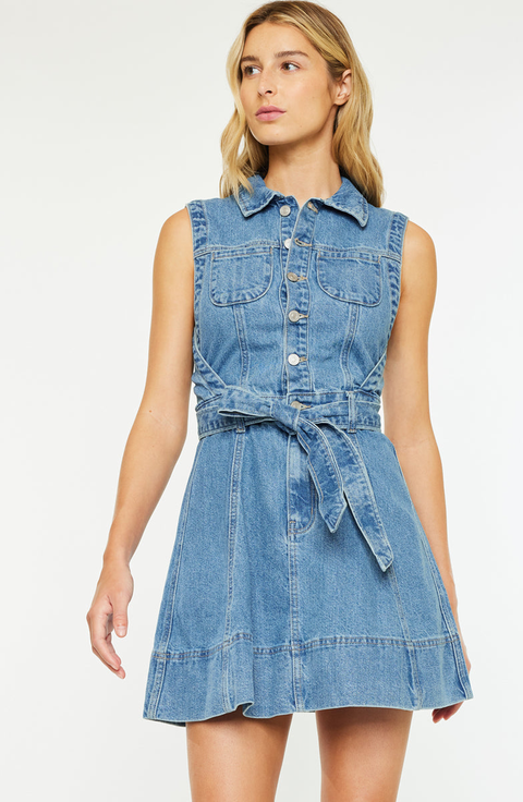 Women's Mini Denim Dresses | Nordstrom Women's Mini Denim Dresses | Nordstrom