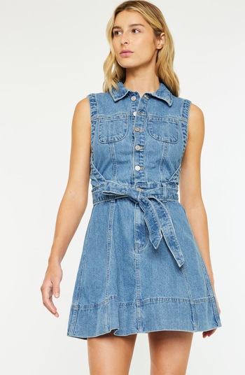 定価3.3万 KIMHEKIM Sleeveless Mini Dress S Official Kancan USA Kim Sleeveless Mini Dress | Nordstrom