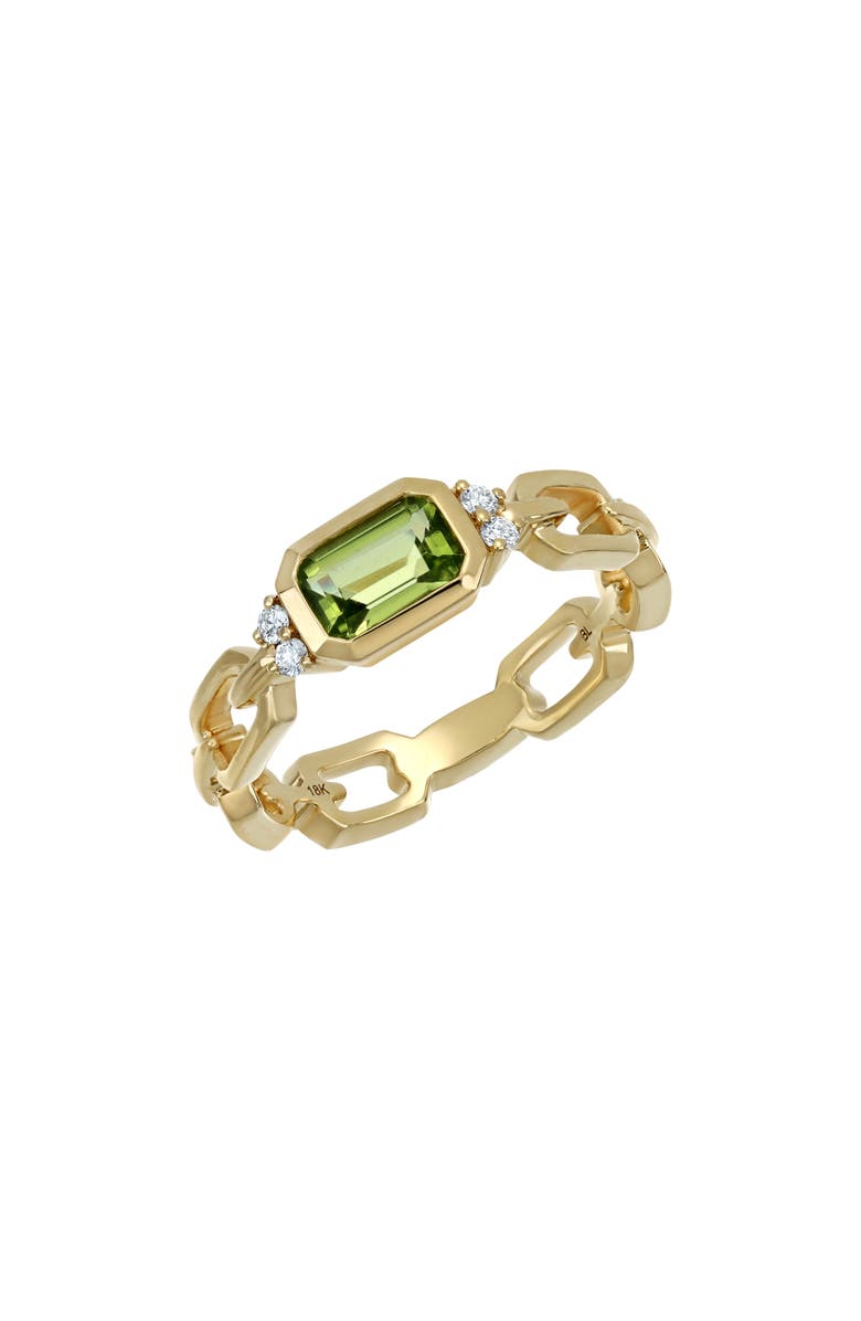 Bony Levy Iris Peridot Ring, Main, color, 