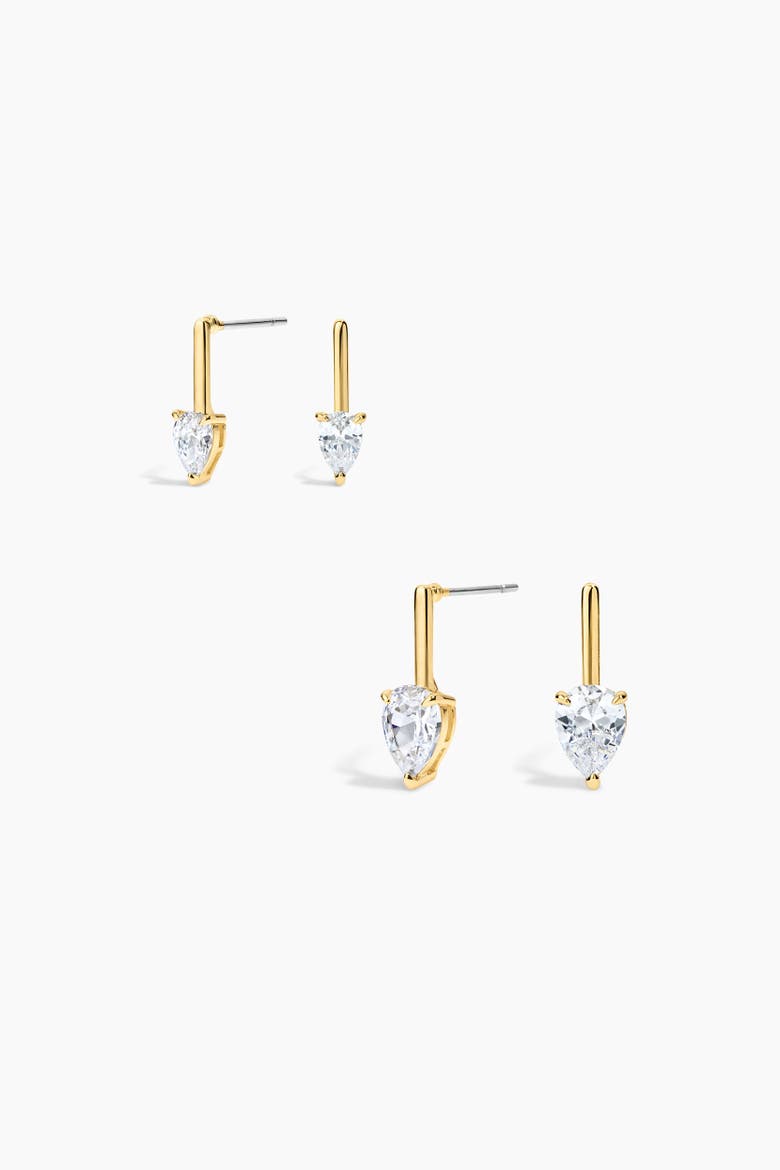 Jagger Earrings Set of 2, Alternate, color, Gold