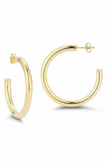 GLAZE JEWELRY Sterling Silver Hoop Earrings