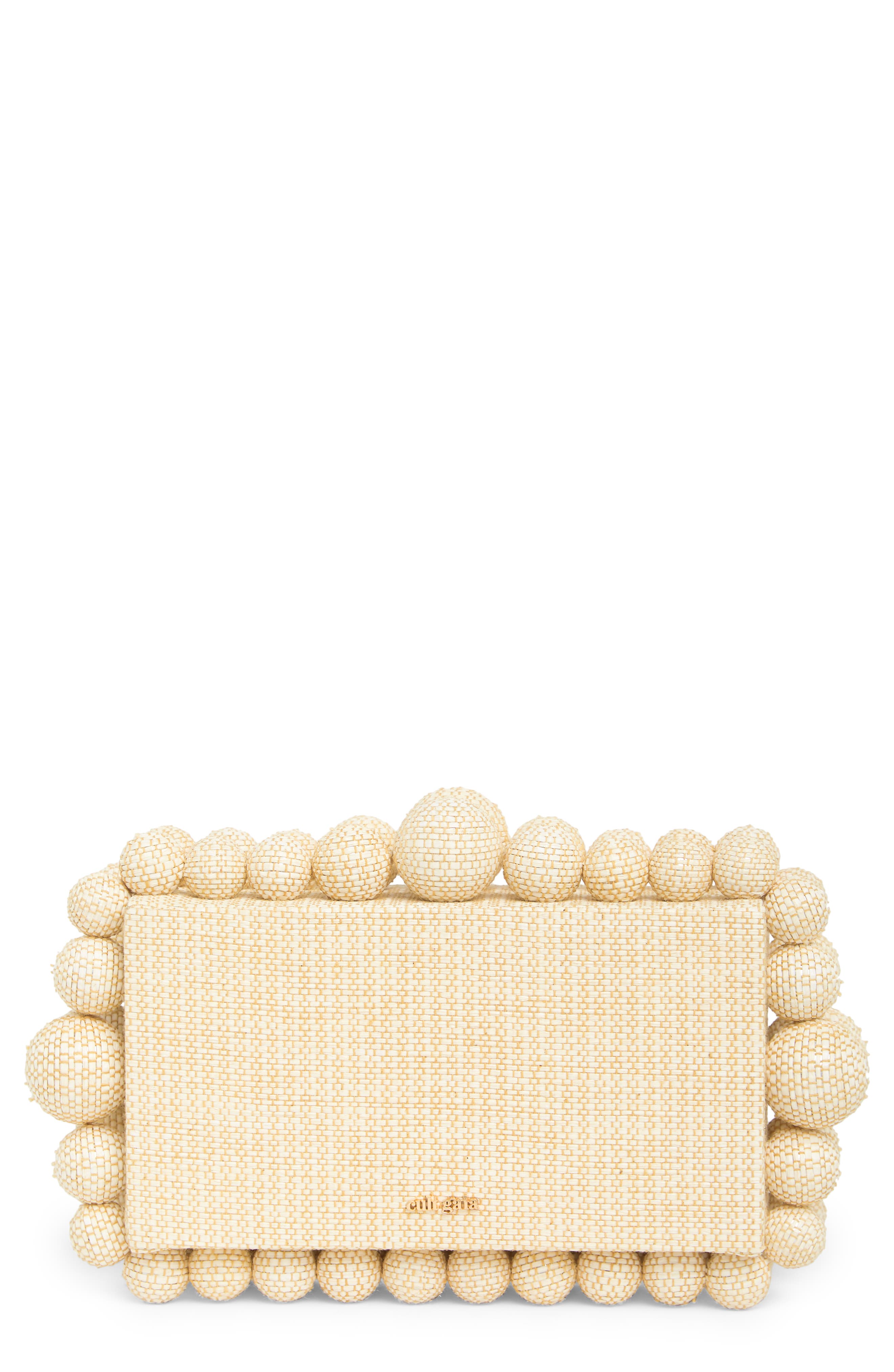 Cult Gaia Eos Box Clutch, Main, color, 