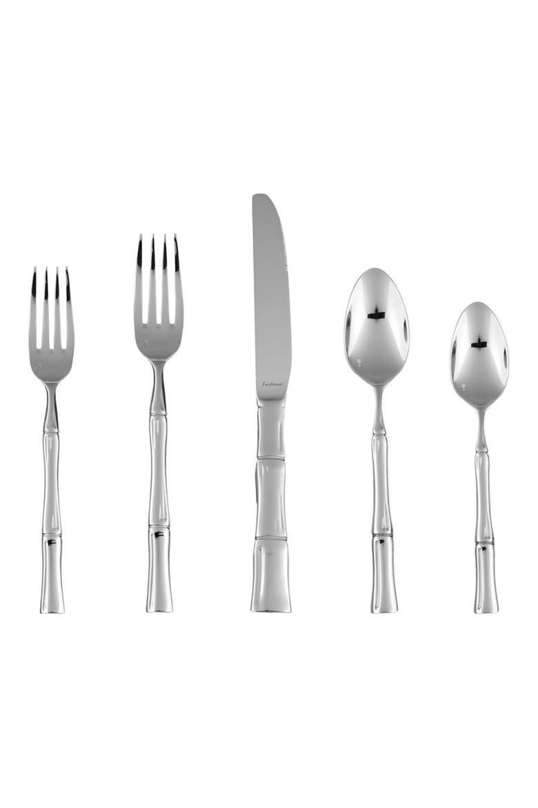 Royal Pacific 40-Piece Flatware Set, Main, color, SILVER