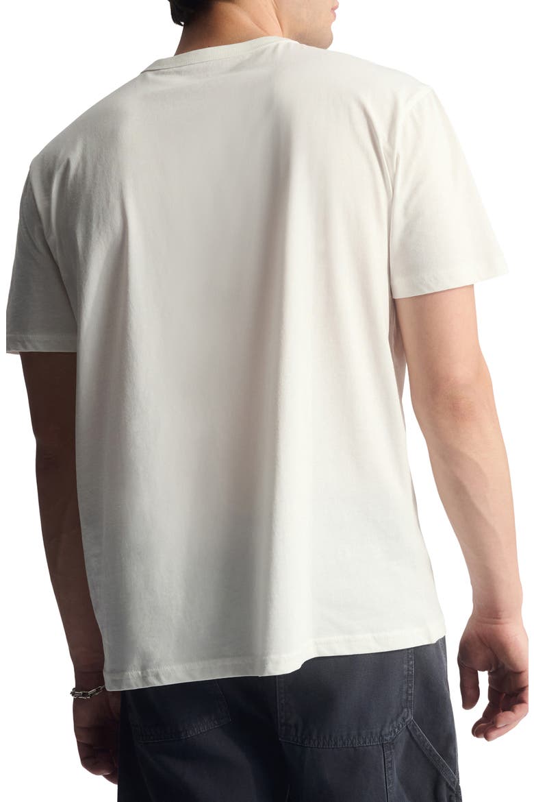 Logo Cotton Graphic T-Shirt, Alternate, color, ANTIQUE WHITE