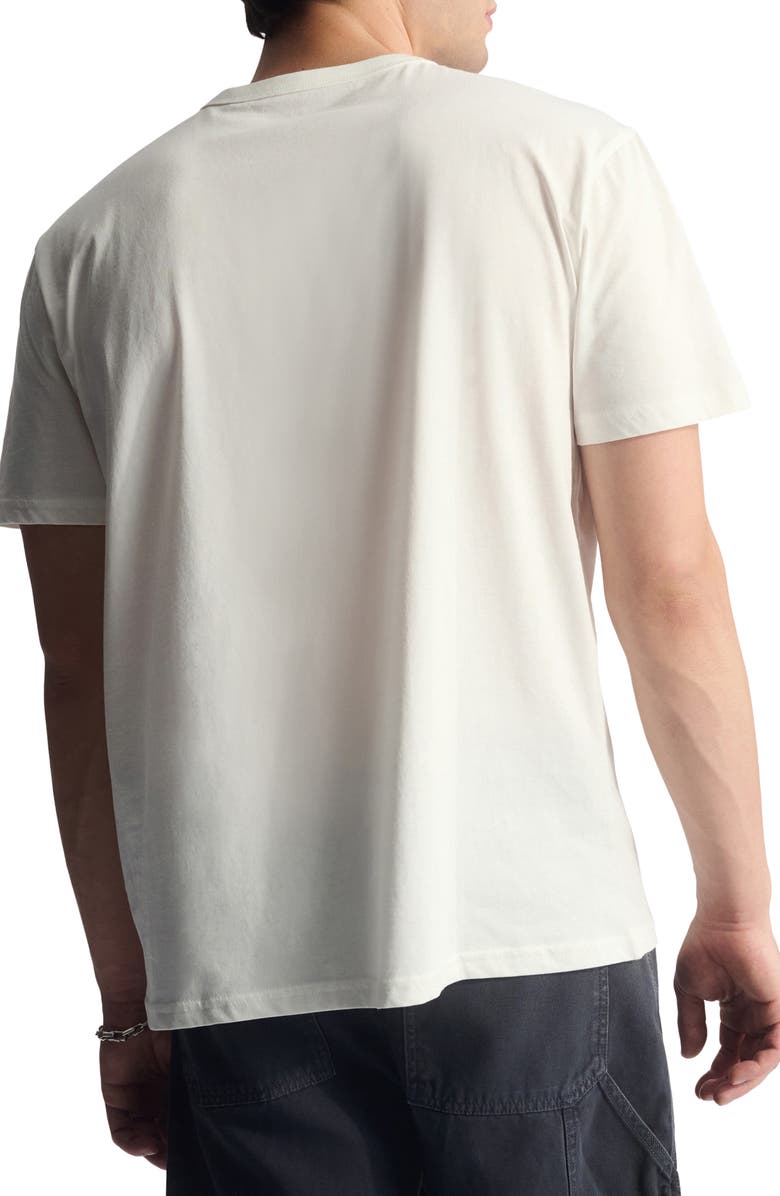 Brooklyn Industries Logo Cotton Graphic T-Shirt, Alternate, color, Antique White