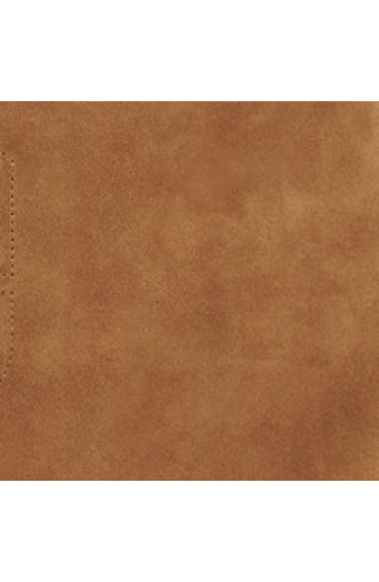 GERARD DAREL Lady GD Suede Tote Bag, Alternate, color, Wheat