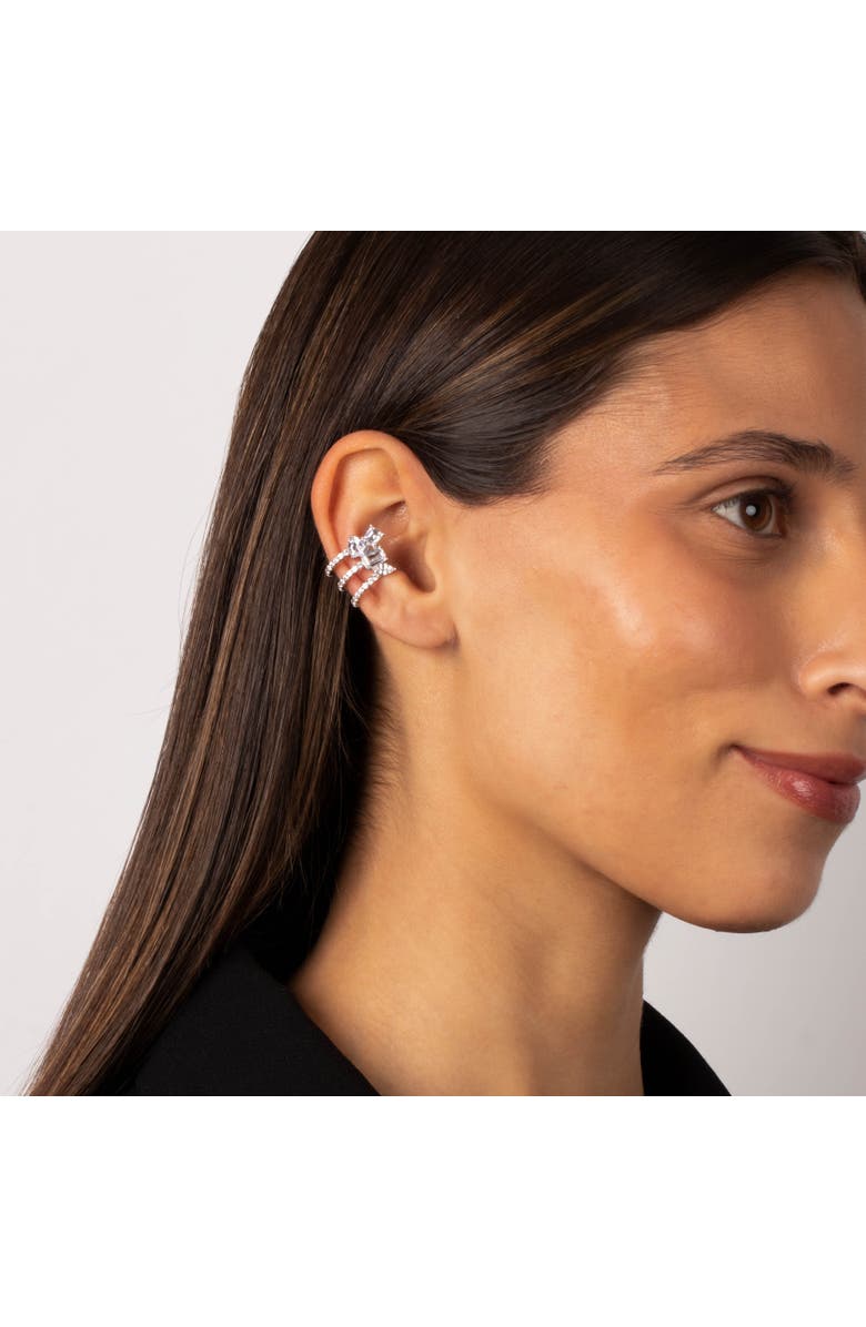 BY ADINA EDEN CZ Multi Shape Triple Fancy Ear Cuff, Alternate, color,