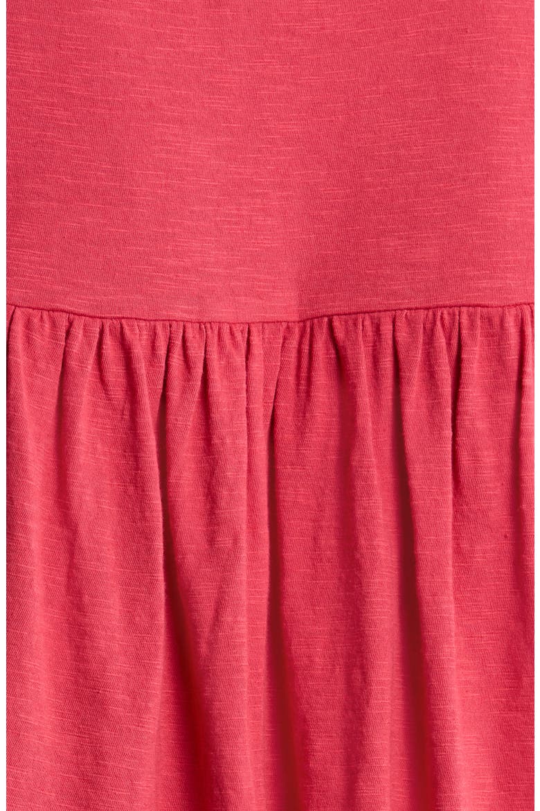 Lace Inset Cotton Button-Up Tank, Alternate, color, DEEP CLARET
