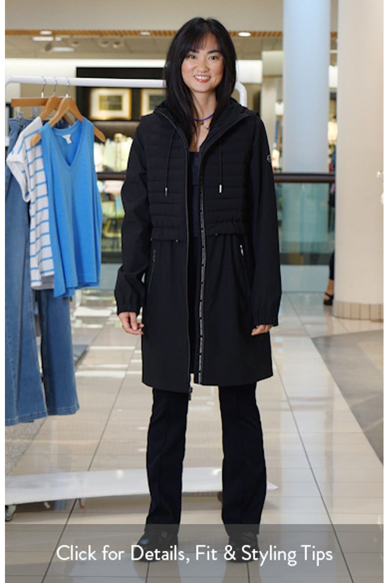 Hooded Zip Front Nylon Jacket video