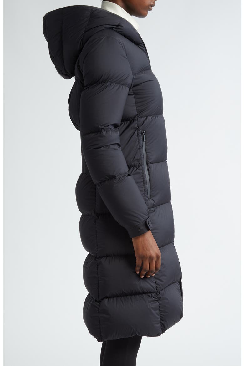 Arredoun Hooded Down Puffer Parka, Alternate, color, BLACK