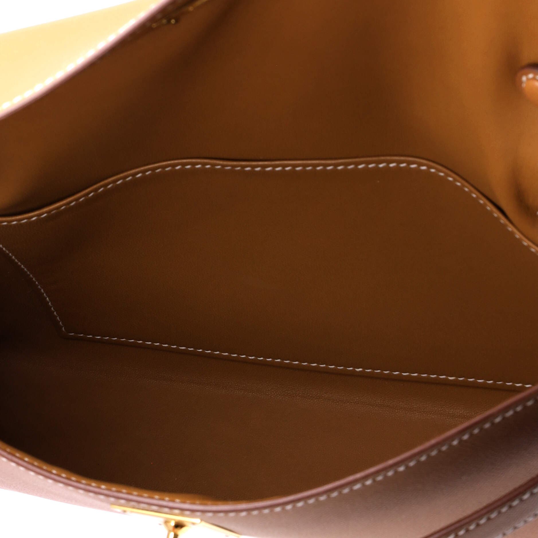 Pre-Owned Hermes Kelly Elan Shoulder Bag Madame, Alternate, color, Gold