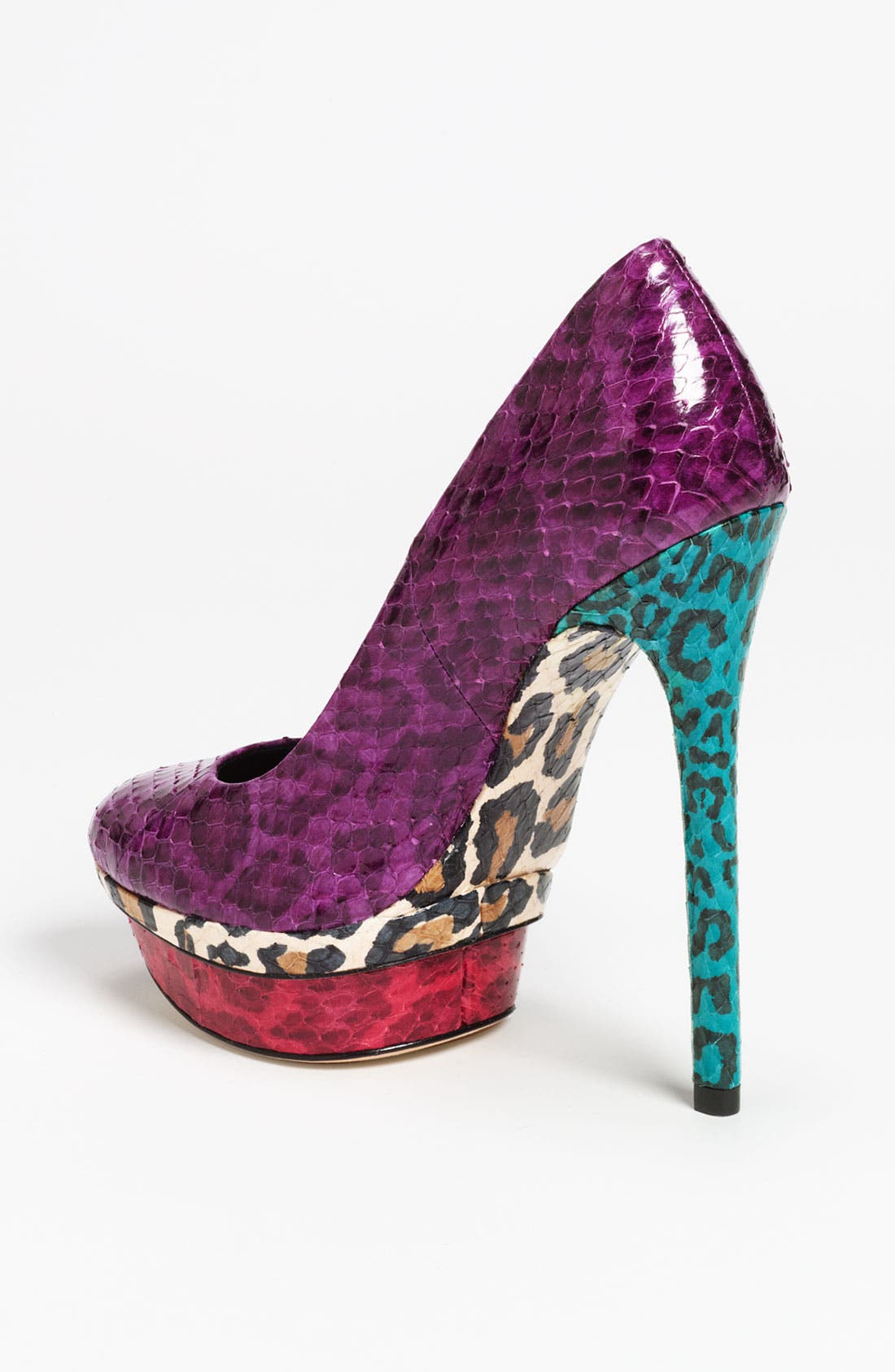 'Fontanne' Pump, Alternate, color, PURPLE/ MULTI