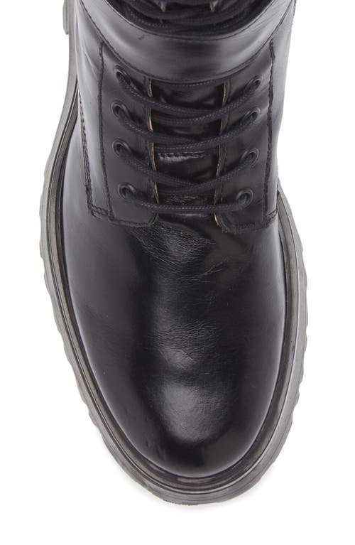 Allsaints Onyx Lug Sole Boot In Black
