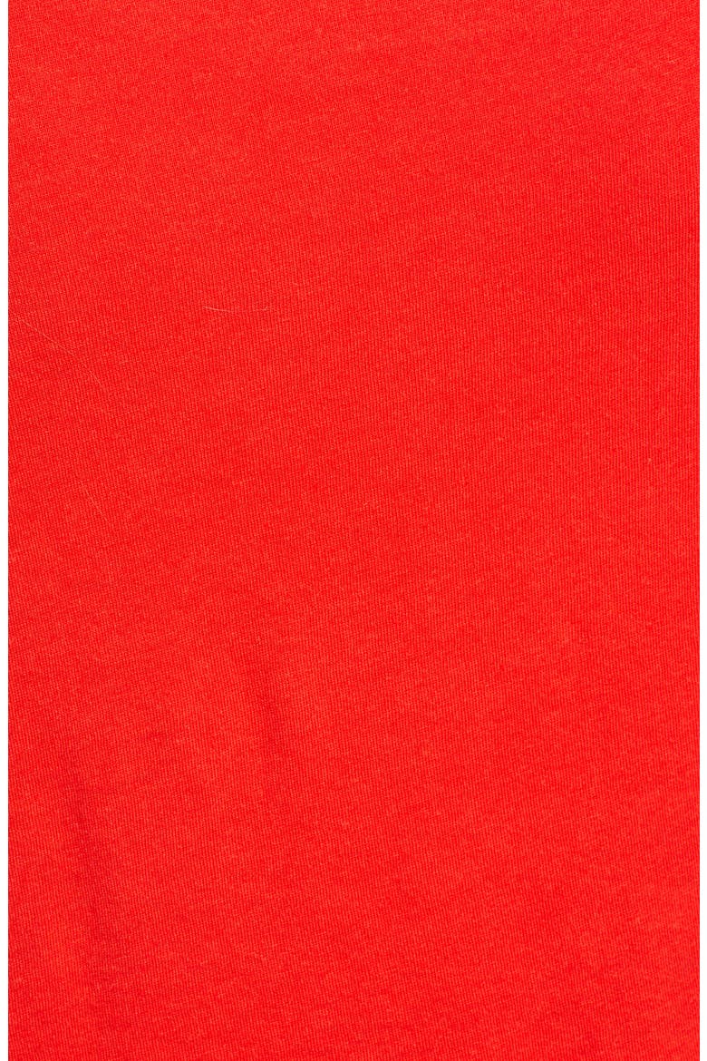 Peplum Tee, Alternate, color, RED SCARLET