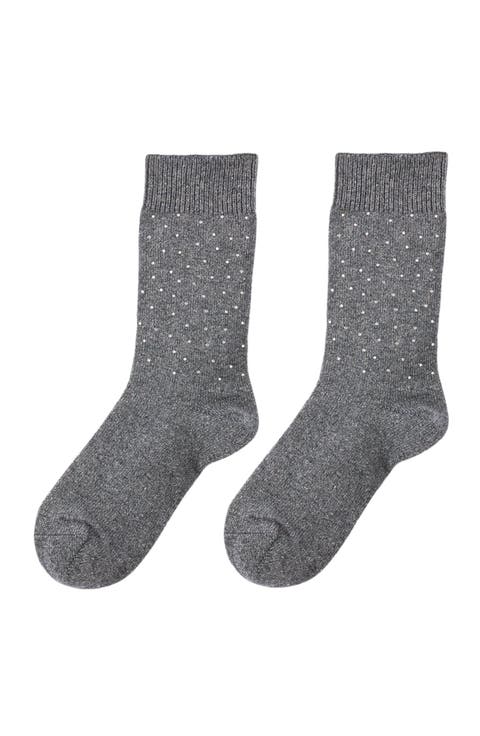 Rhinestone socks